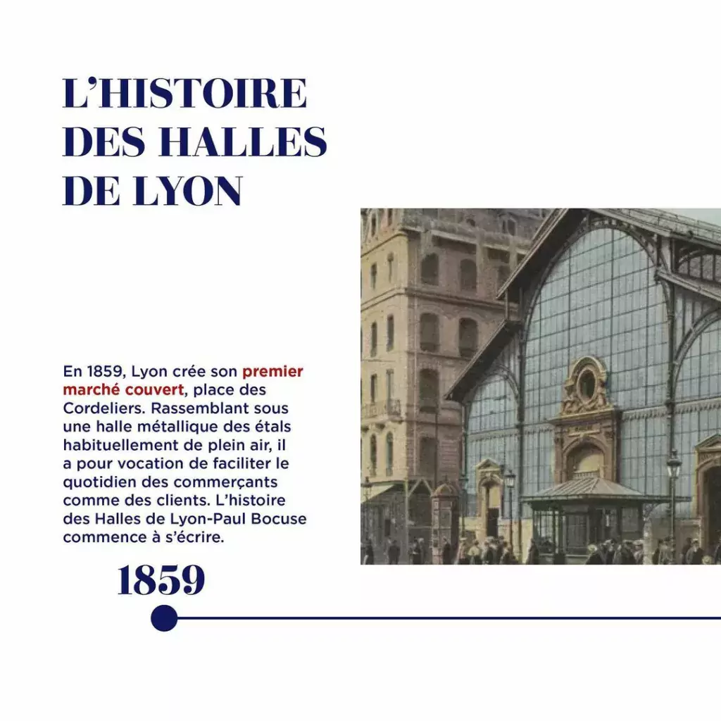 L’histoire des Halles de Lyon